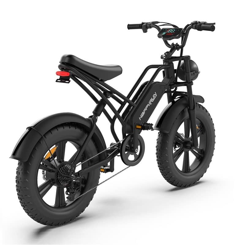 Happyrun G50 /750 W Fat Tire E-Bike - Street Rides