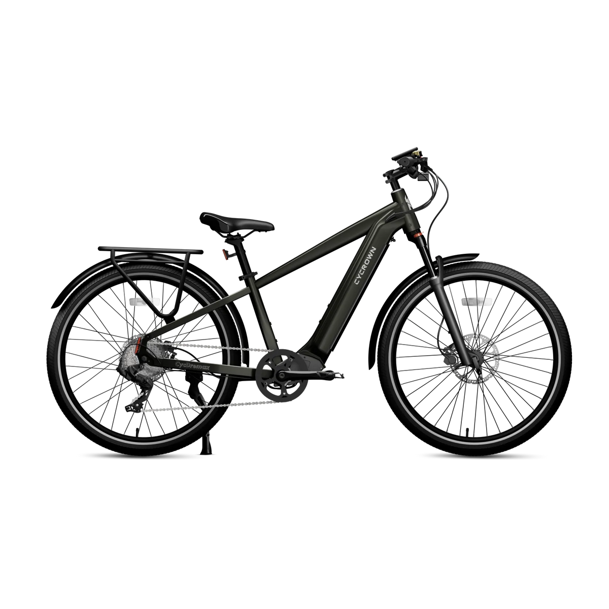 Cycrown Dremax commuter eBike alternate side view