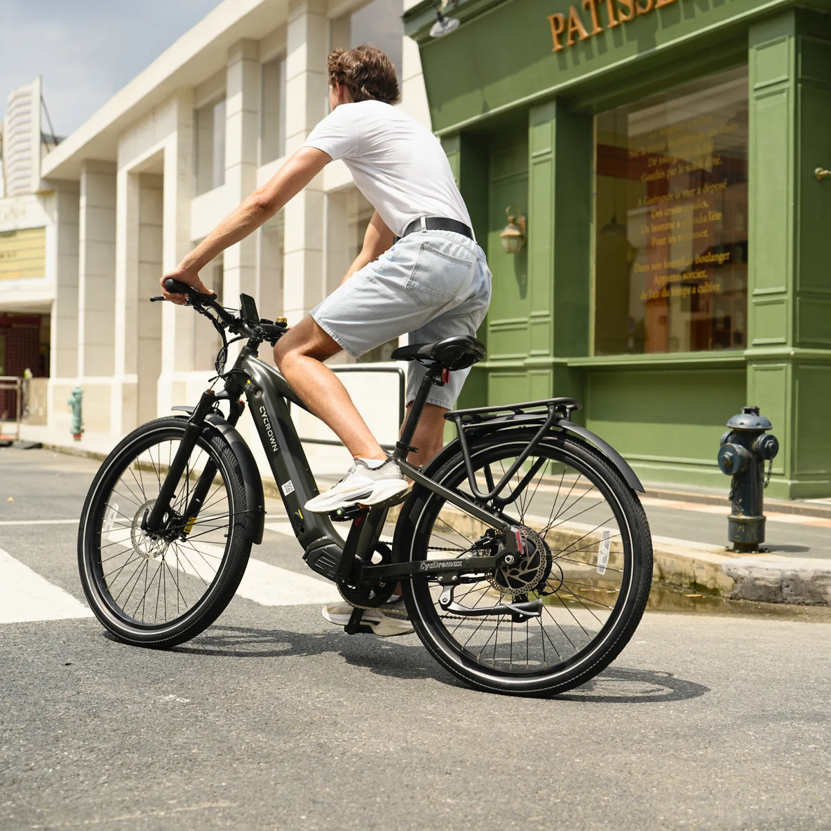 Cycrown Dremax commuter eBike feature graphic