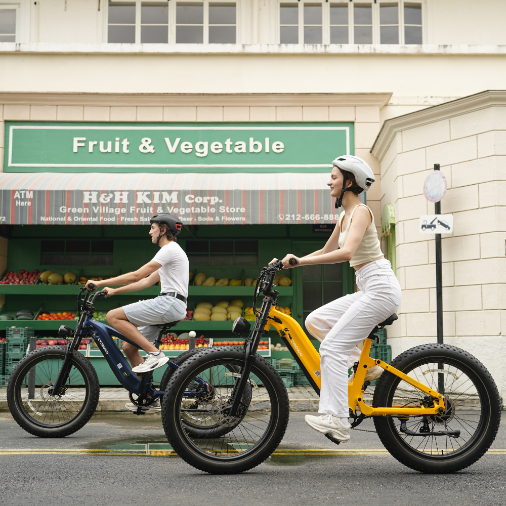 CYCROWN Roma all-terrain ebike feature graphic