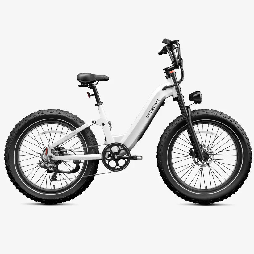 CYCROWN Roma all-terrain ebike front angle