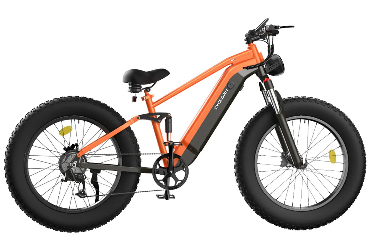 Cycrown Ultra Electric Bike side view