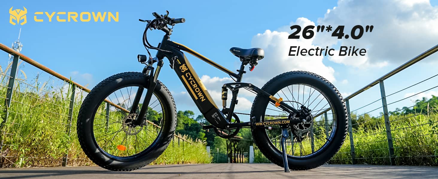 Cycrown Ultra Electric Bike for Adults- Street Rides