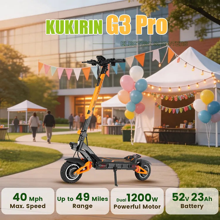 KuKirin G3 Pro promotional specification graphic
