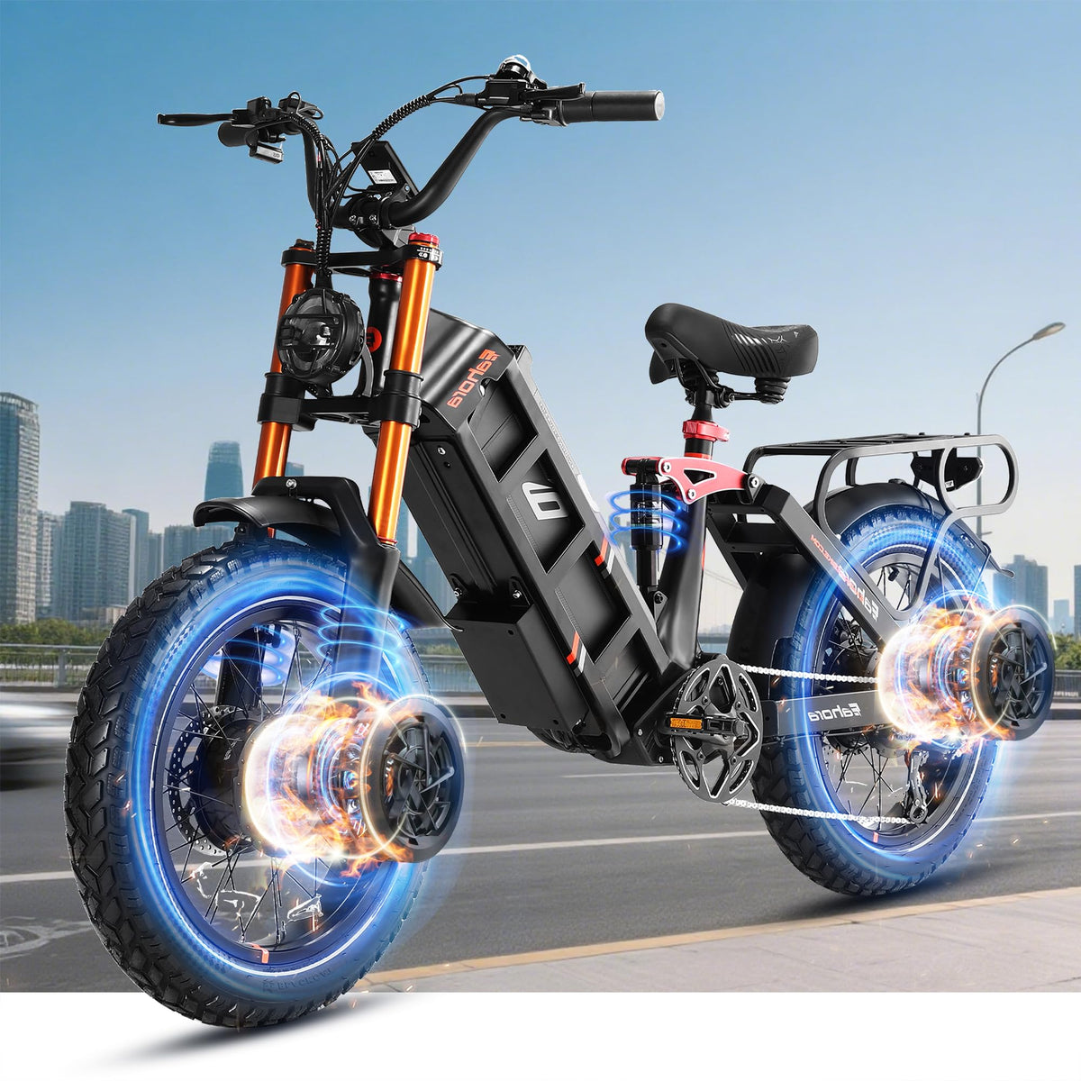 Eahora Juliet Pro II main dual-motor e-bike view
