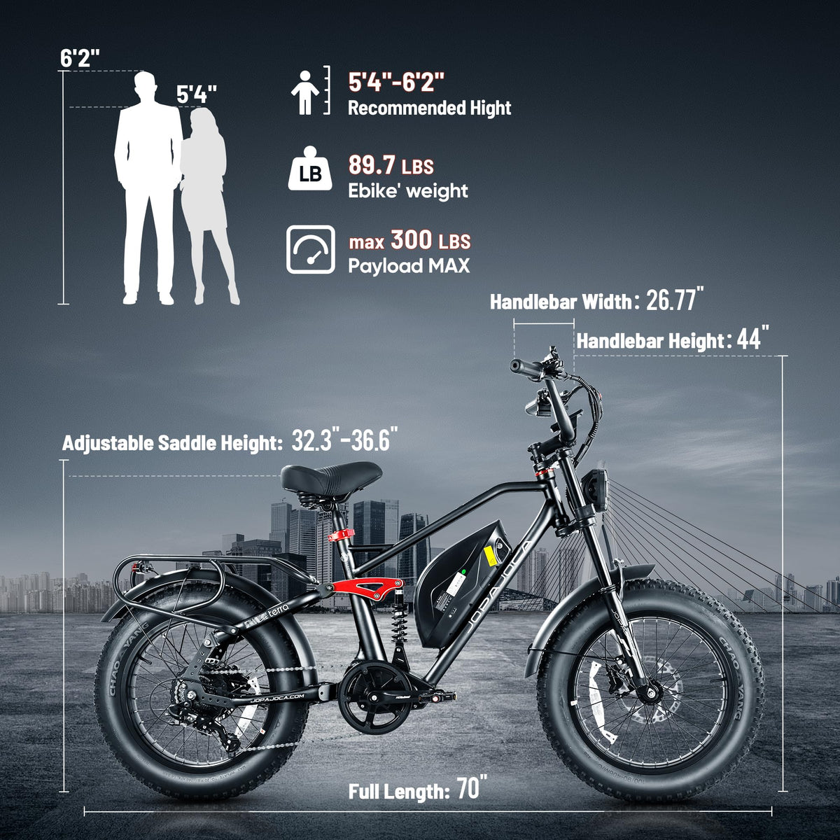 Eahora Luna electric bike gallery angle