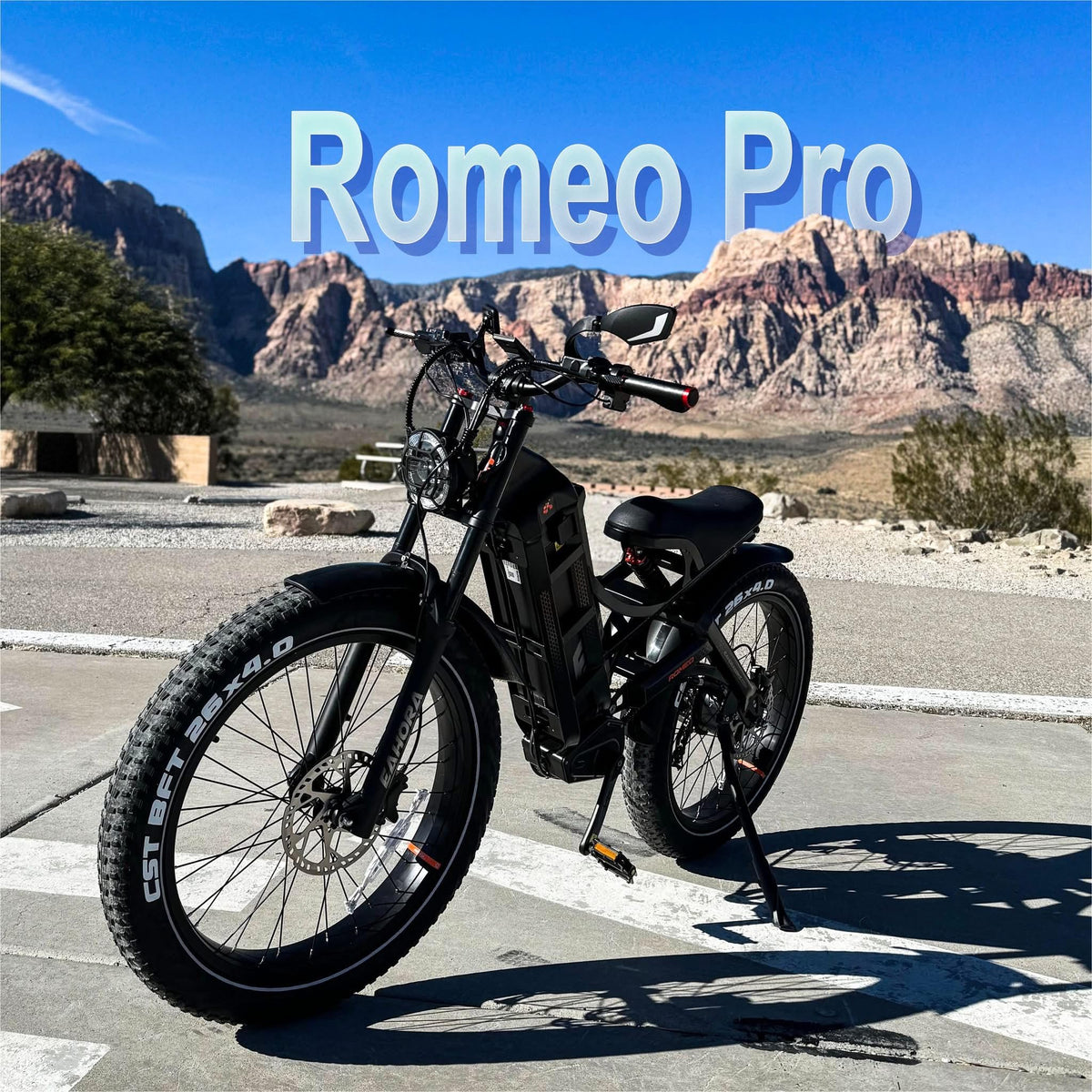 Wheel rim detail on the Eahora Romeo Pro 500W