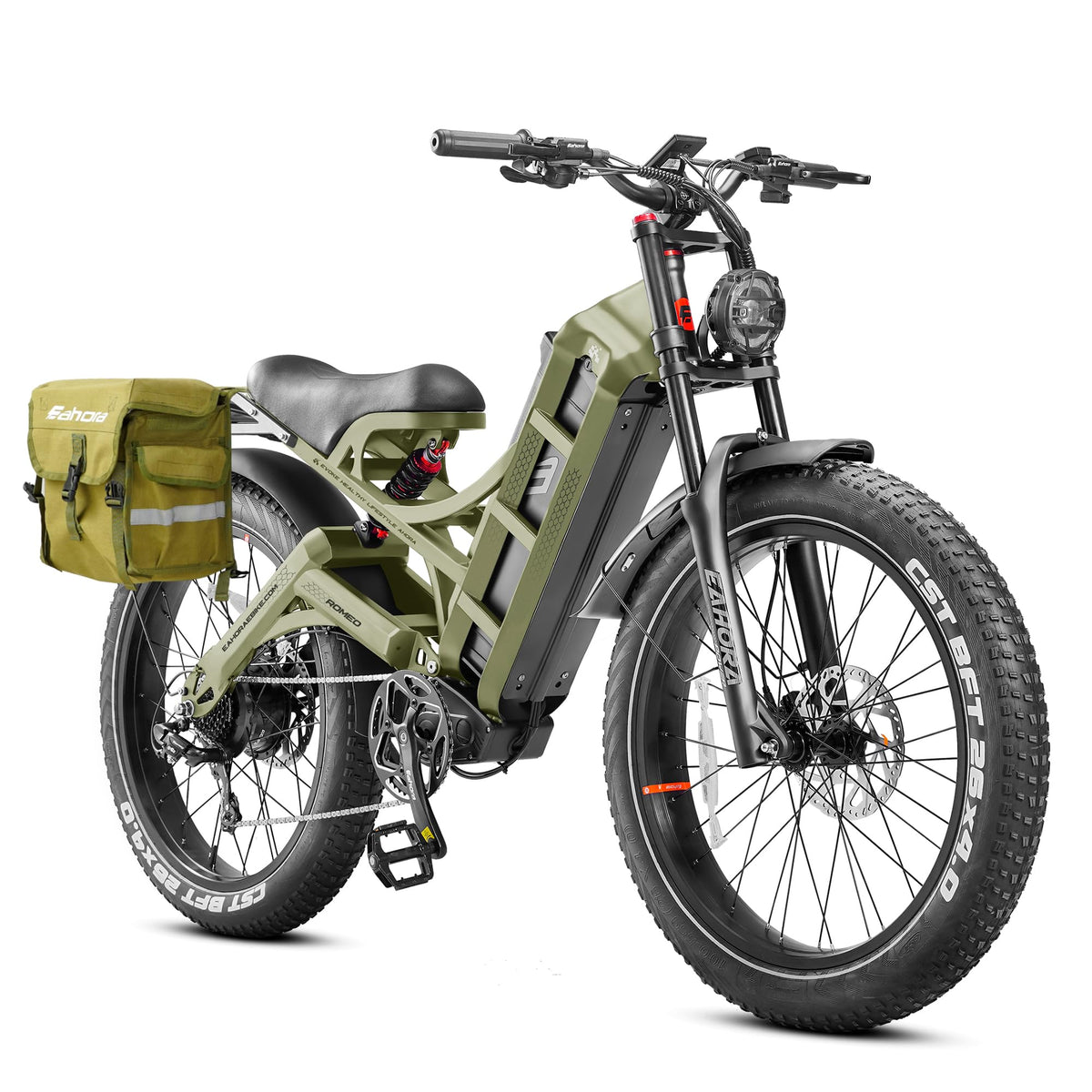 Eahora Romeo Pro drivetrain view