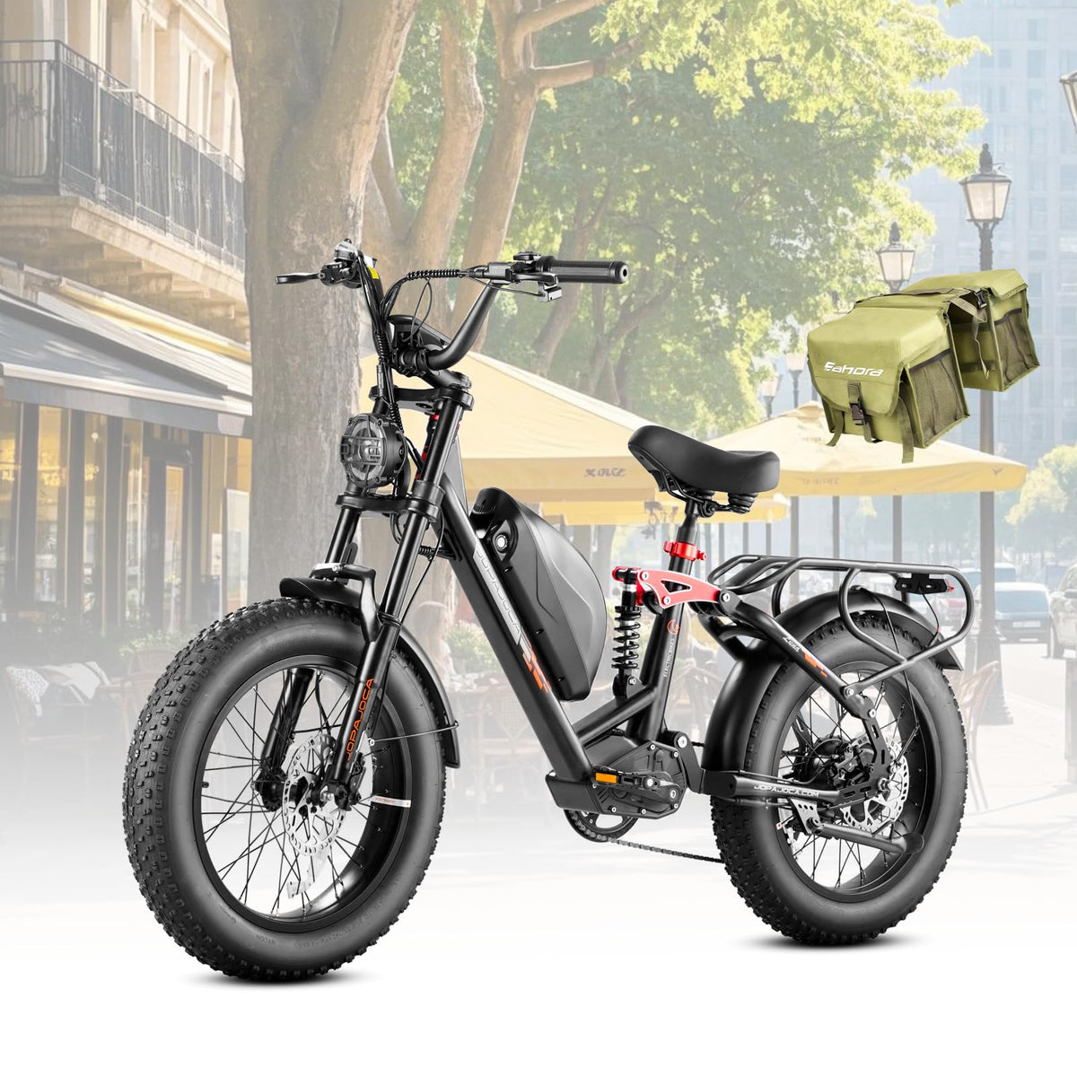 eAhora Terra riding scene outdoors