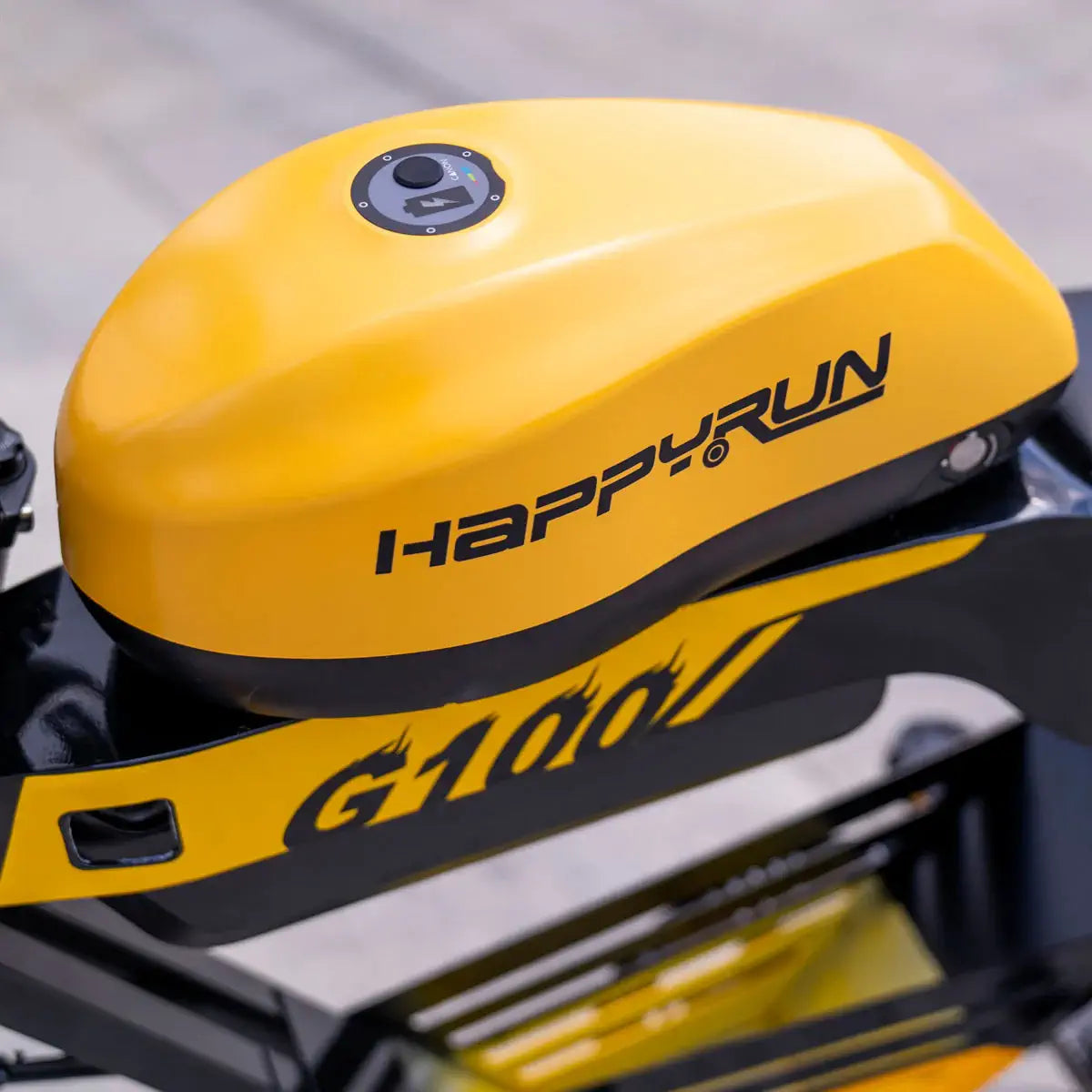 2 Battery Rides Happyrun Tank G100 Dual Battery Electric Bike - Street Rides