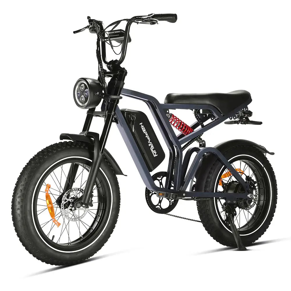 Happyrun Tank G60 Pro Offroad Electric Bike Fat Tire - Street Rides