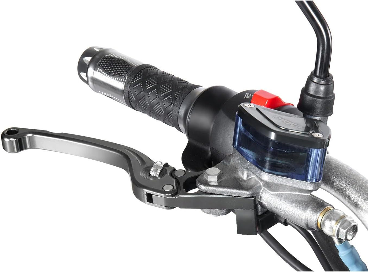 EMMO DX motorcycle-style e-bike Canada rear angle