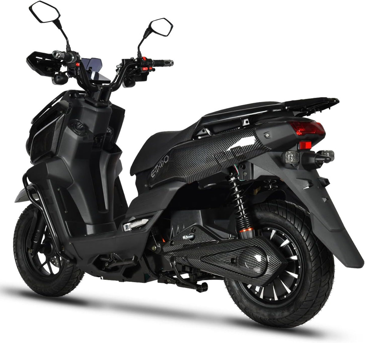 EMMO NOK electric moped Canada colour display detail