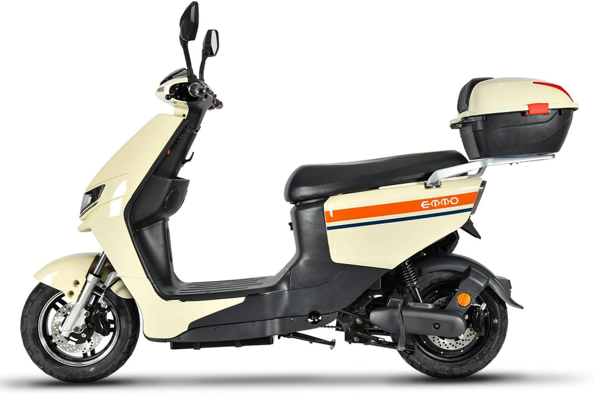 EMMO Zoomi scooter style e-bike Canada front angle