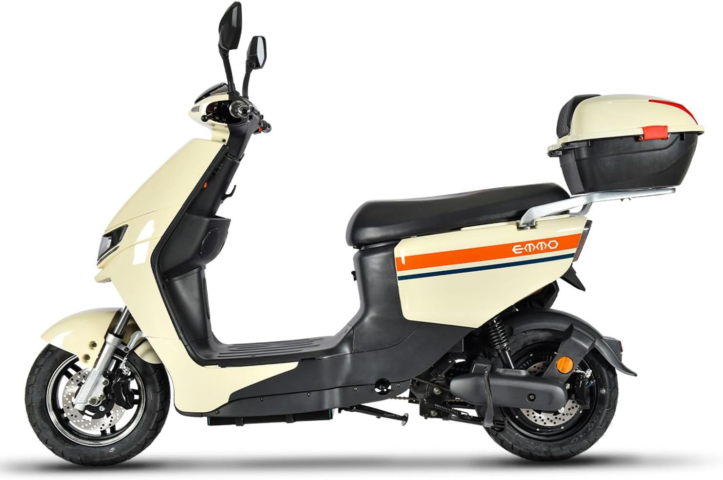 EMMO Zoomi scooter style e-bike Canada front angle