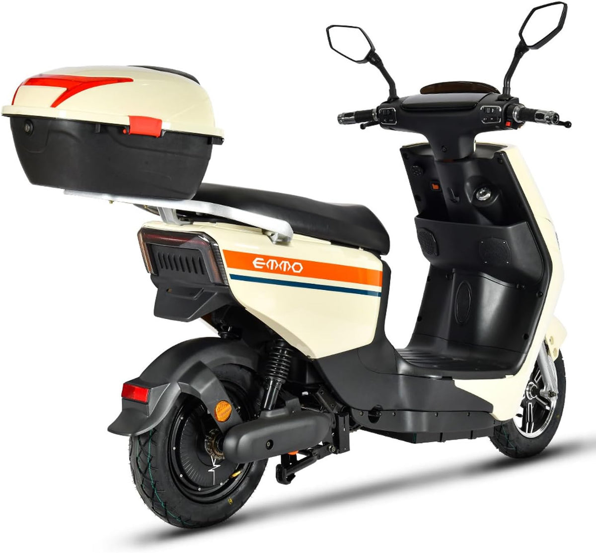 EMMO Zoomi electric moped Canada wide seat detail
