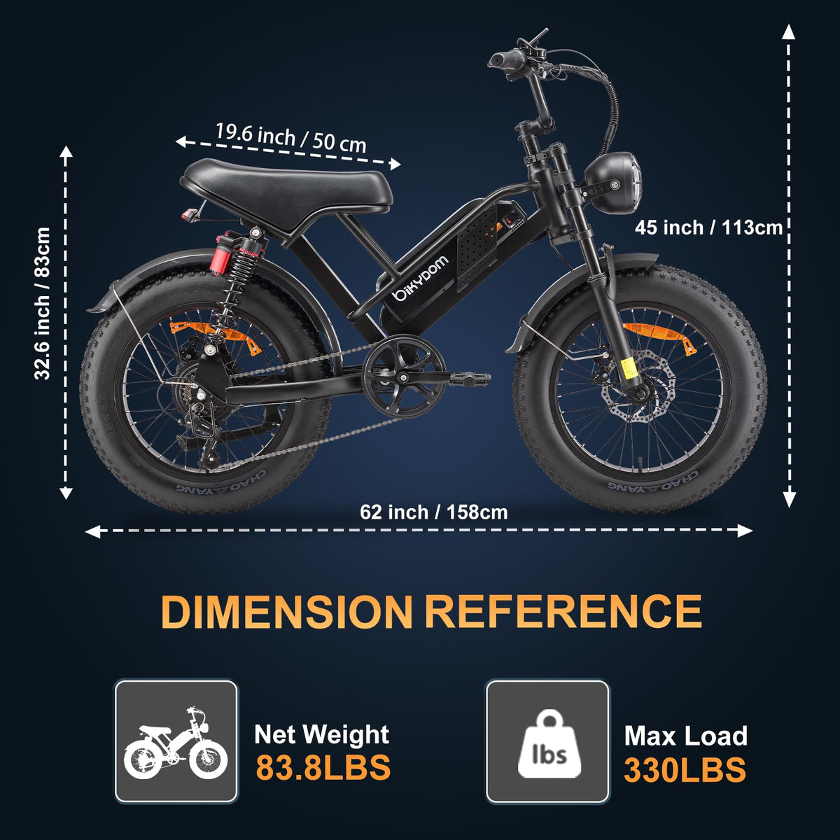 Erukeshu M7 electric bike Canada battery view
