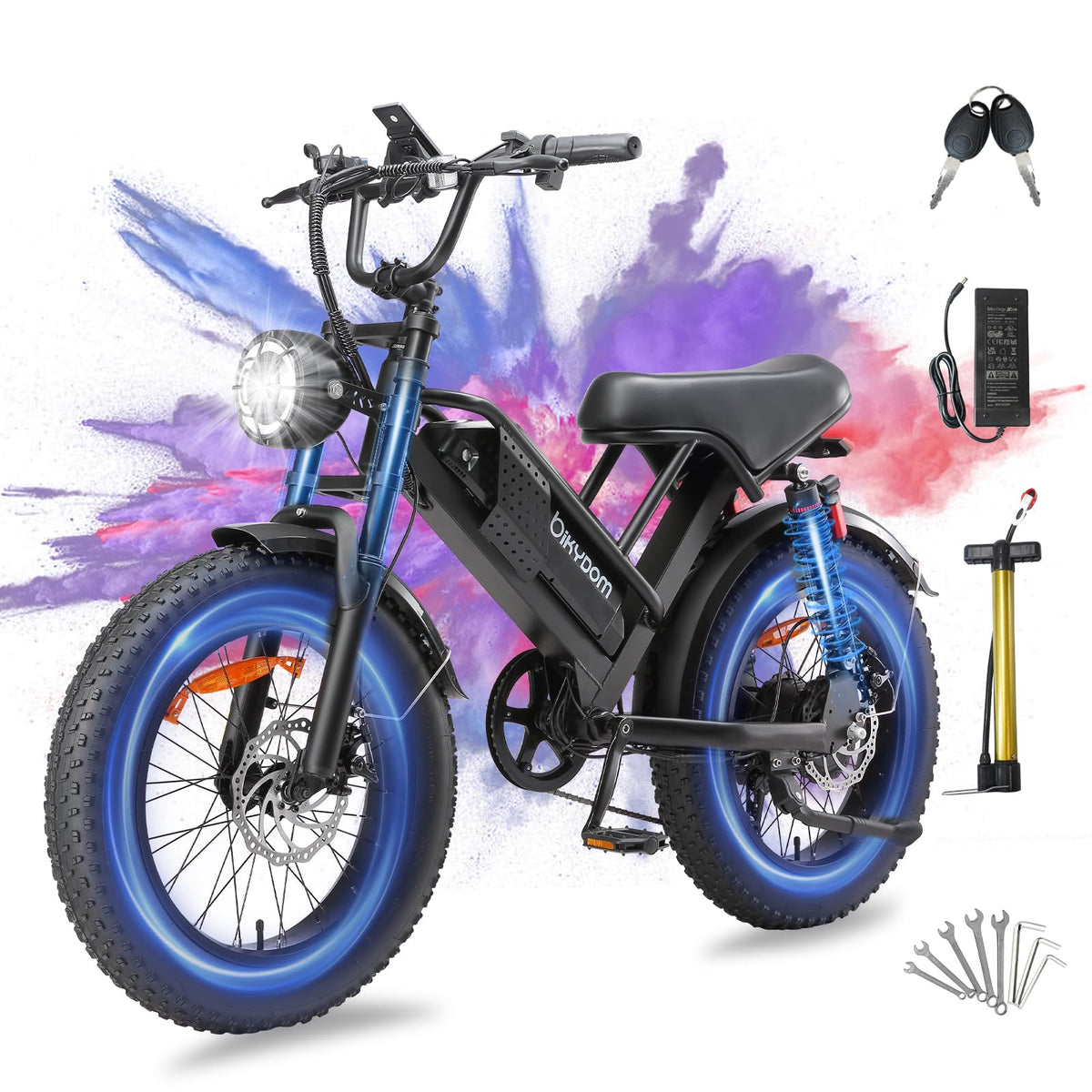 Erukeshu M7 electric bike Canada main angle