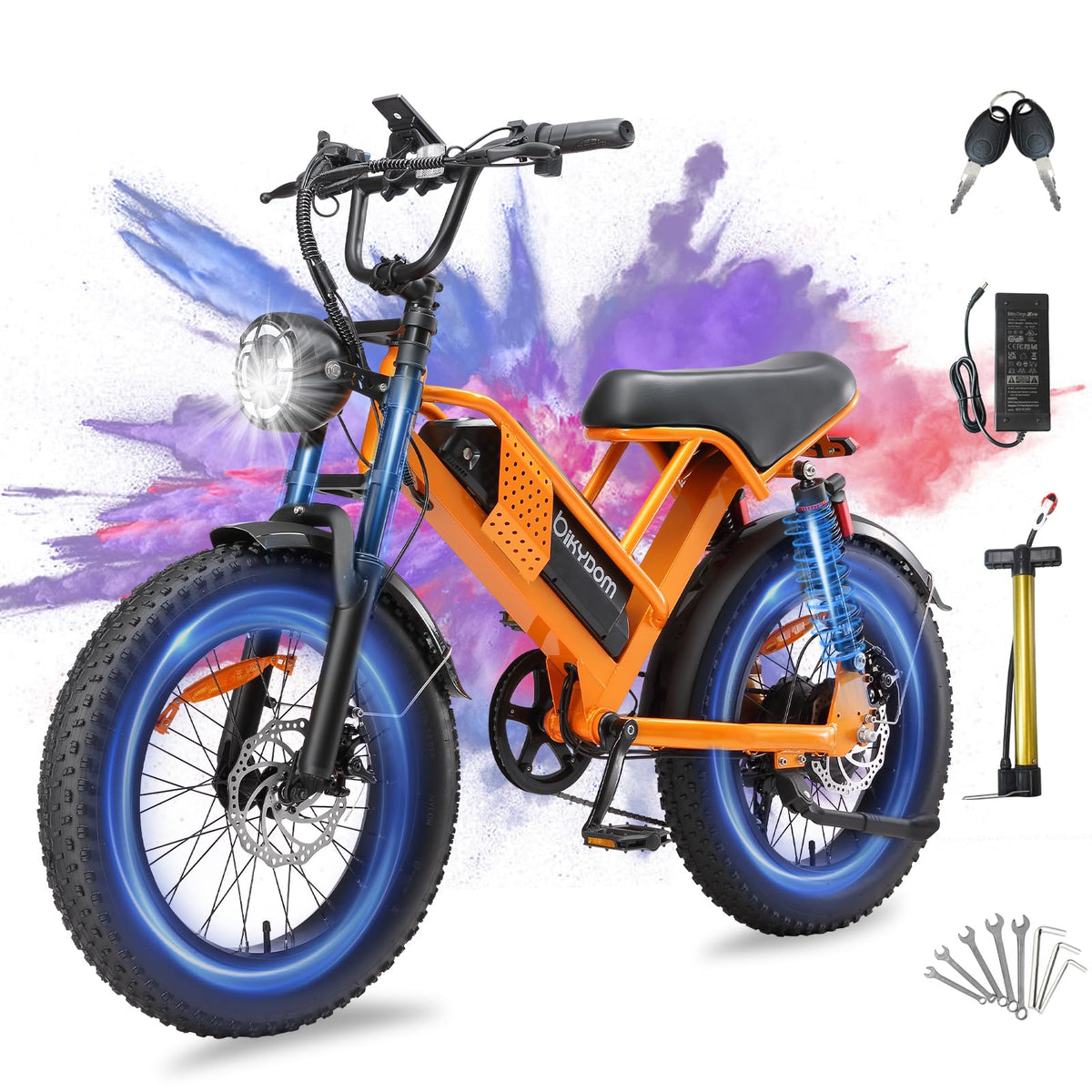Erukeshu M7 electric bike Canada side profile