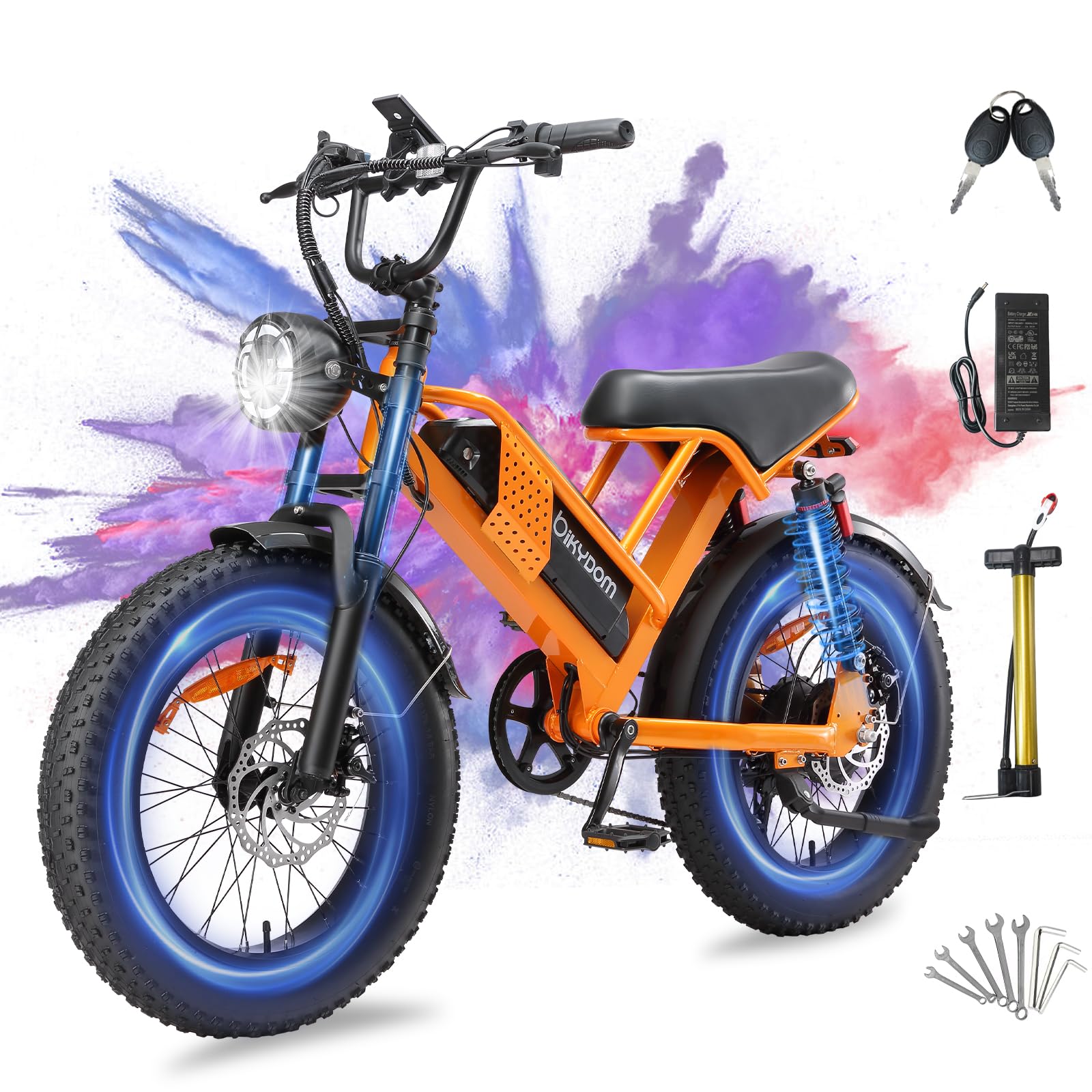 Erukeshu M7 electric bike Canada main angle