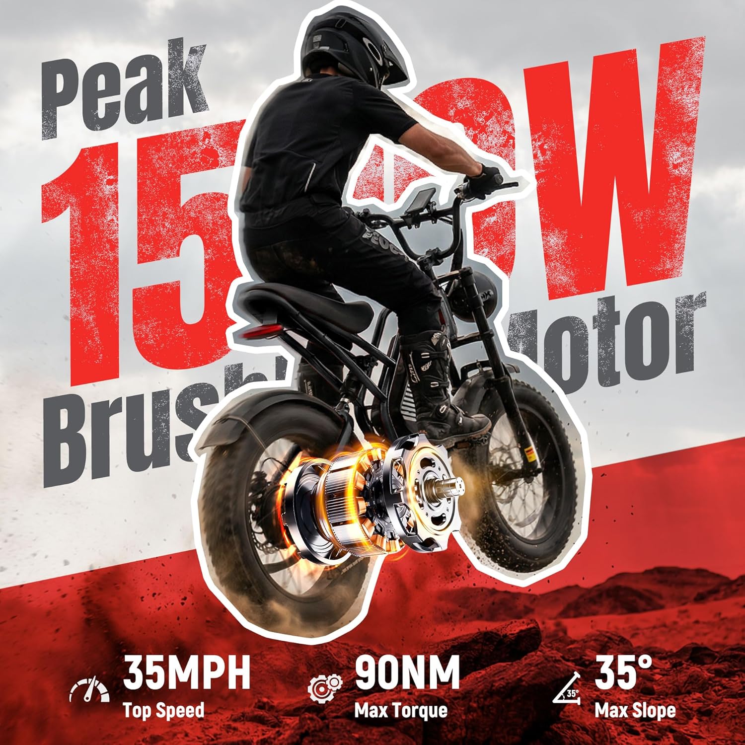 Eskute V300 front angle view