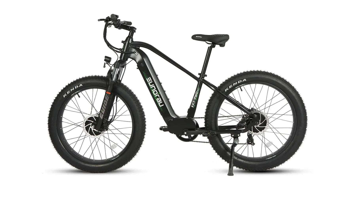 Eunorau FAT-AWD 2.0 electric mountain bike rear view