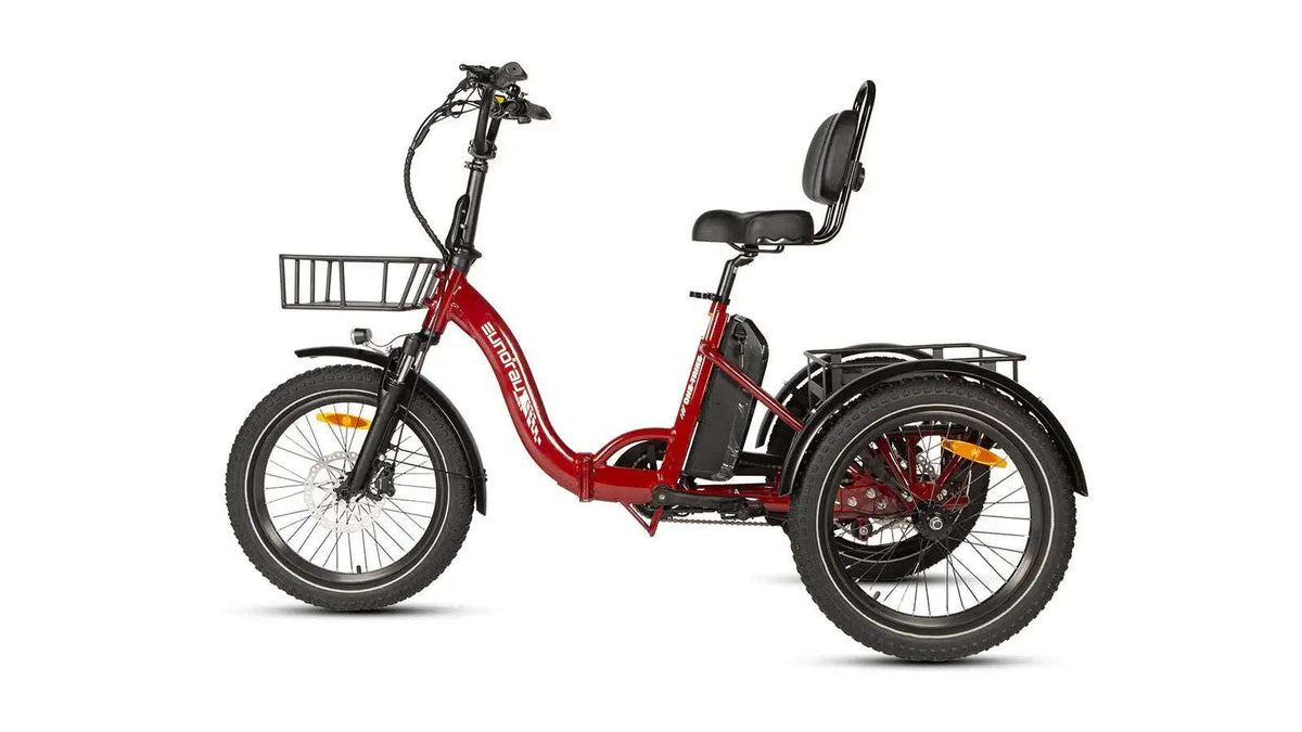 Eunorau One-Trike shown in use on a city path