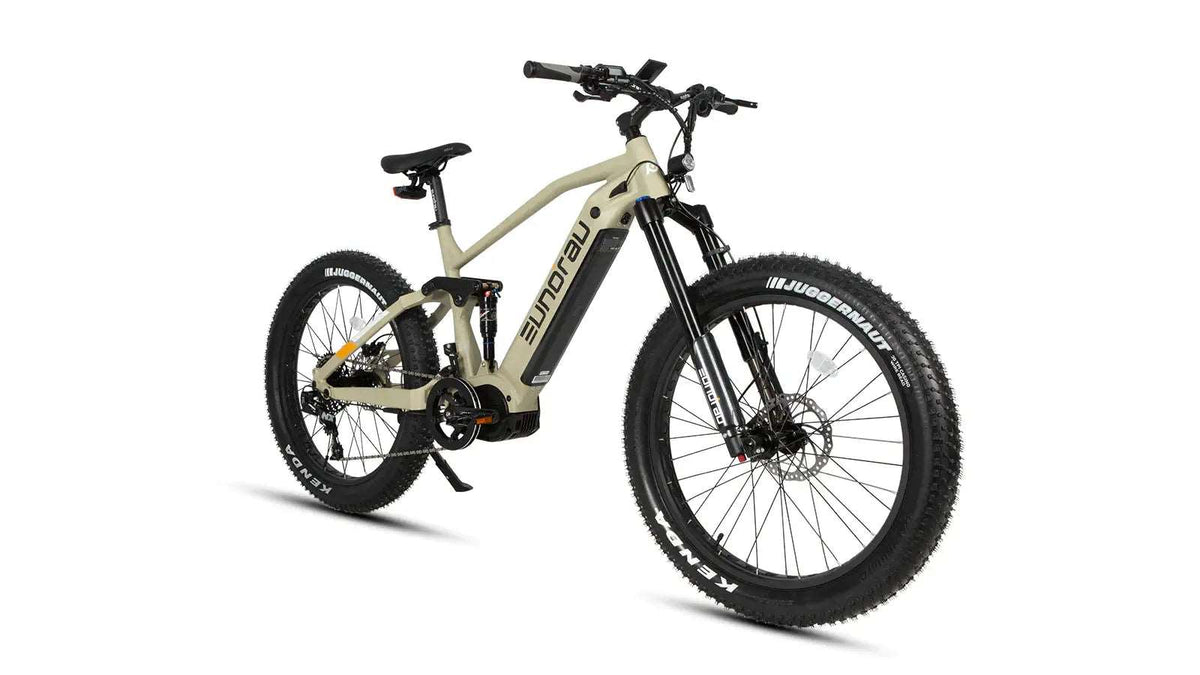 Eunorau Specter S electric mountain bike rear angle