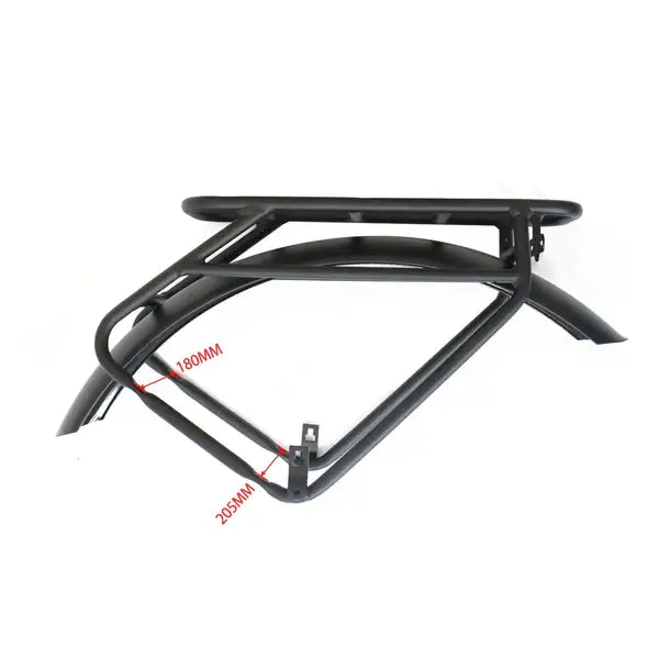 EUNORAU Specter S rack and fender set side view