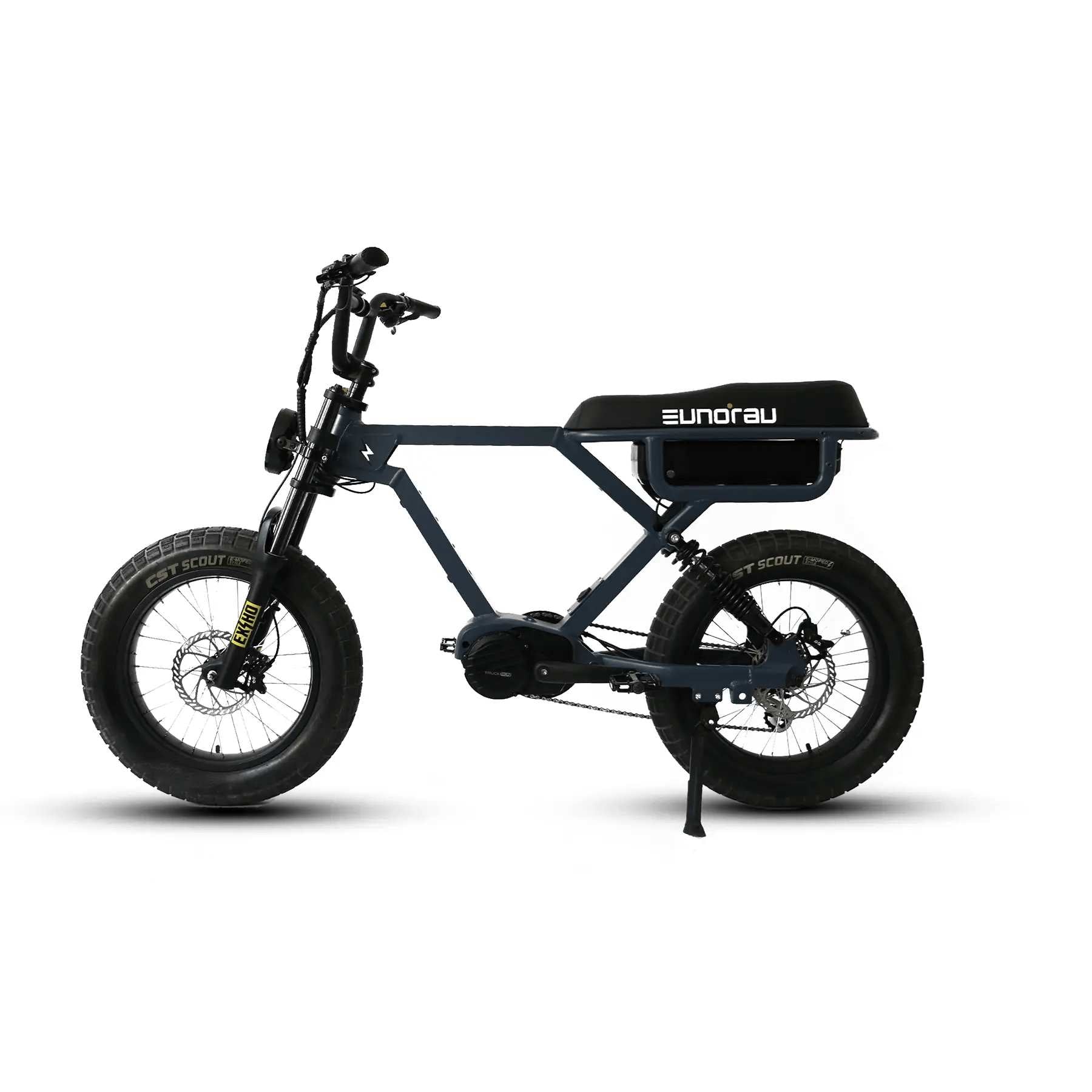 EUNORAU Flash Rear Rack and Basket Kit - Street Rides