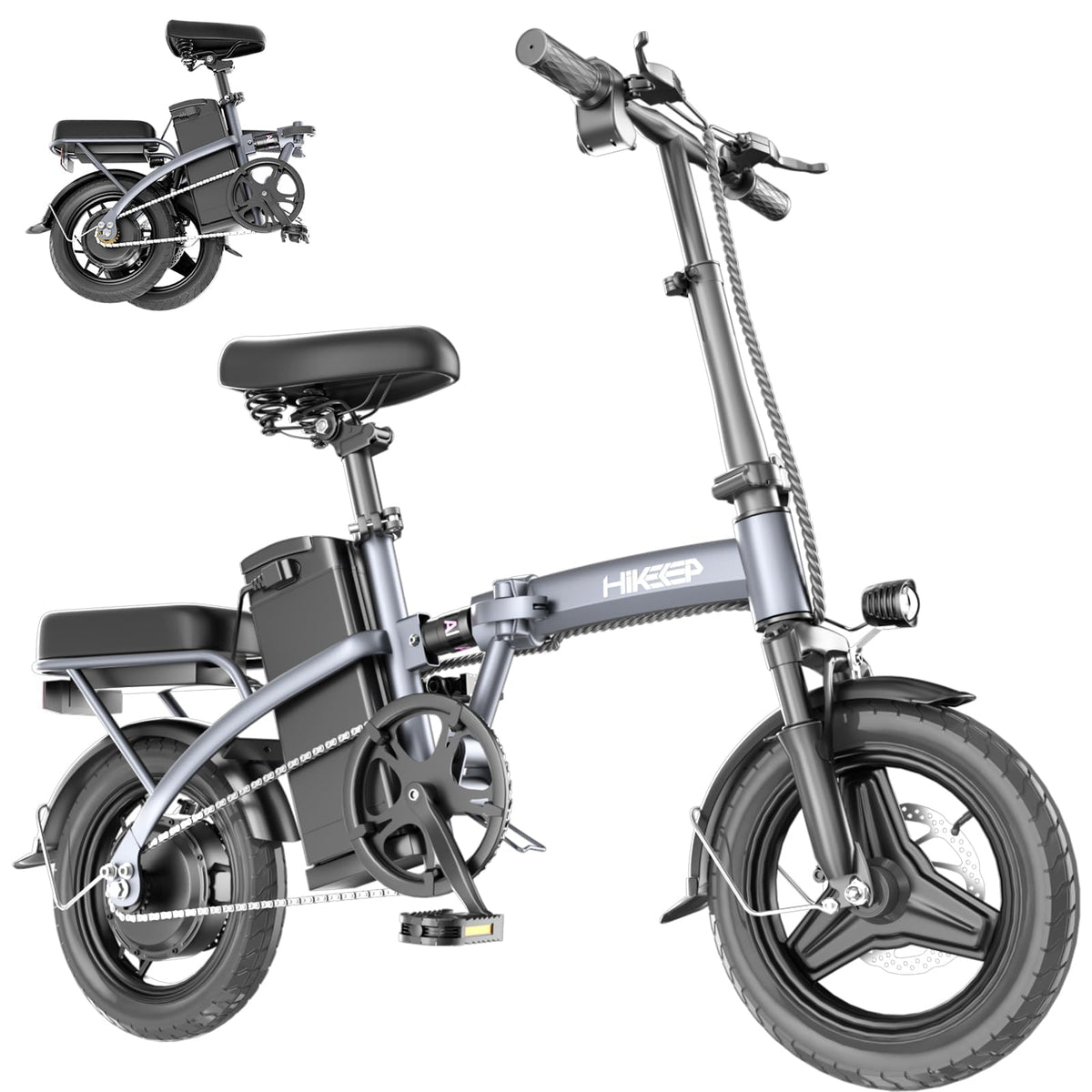 GLOBALKEEP 14-inch folding electric bike Canada final angle