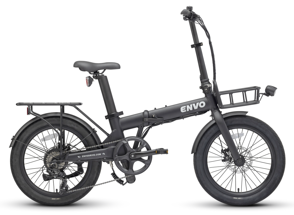 ENVO Lynx 20 electric bike, rear three-quarter view