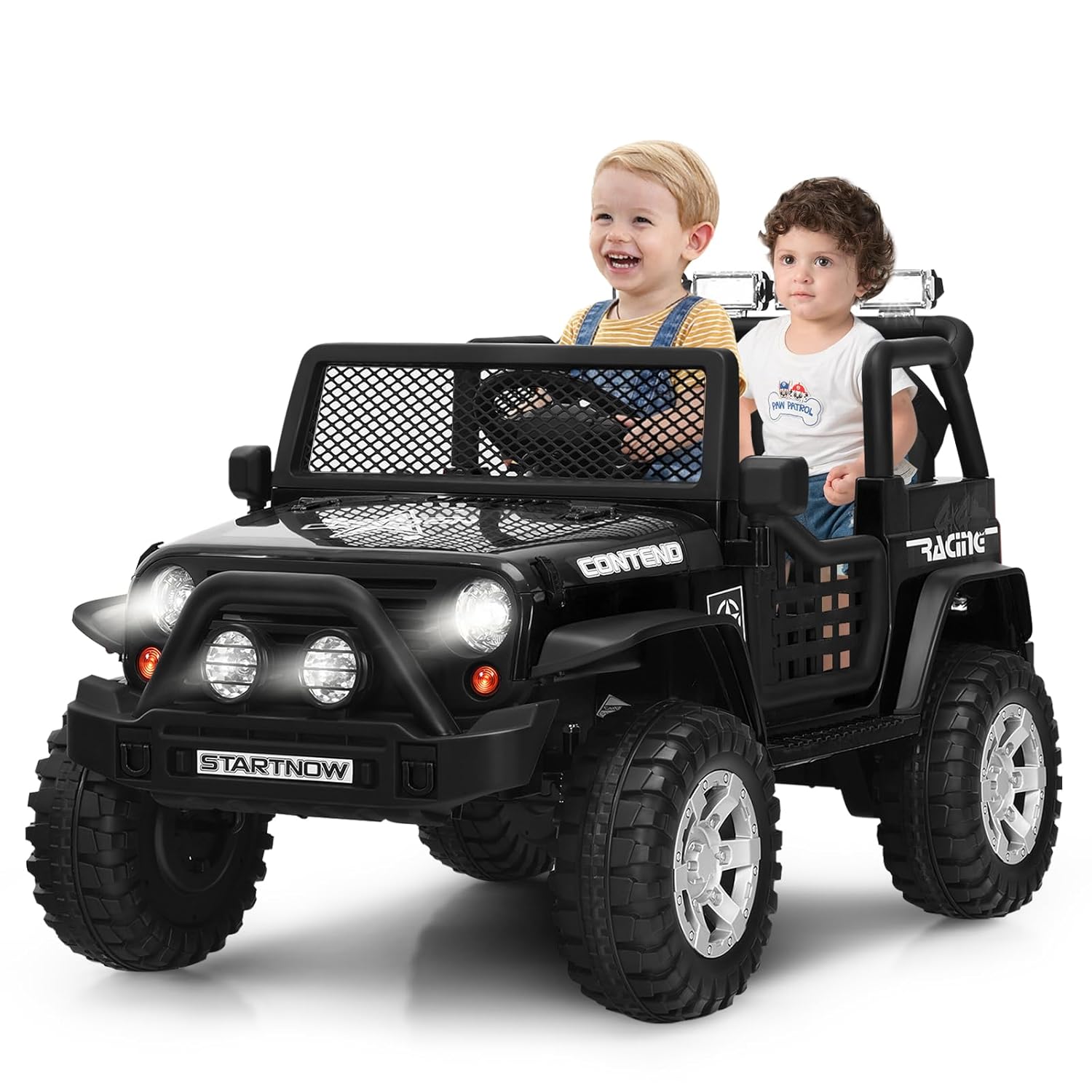 Licensed Ford Bronco Raptor 24V 2-seater kids ride-on side view Canada