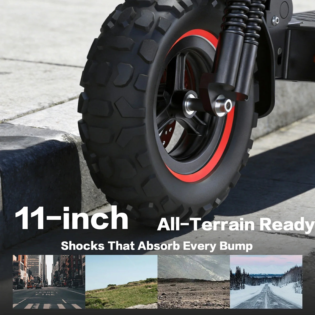 Freeboy J11 Plus off-road tire close-up