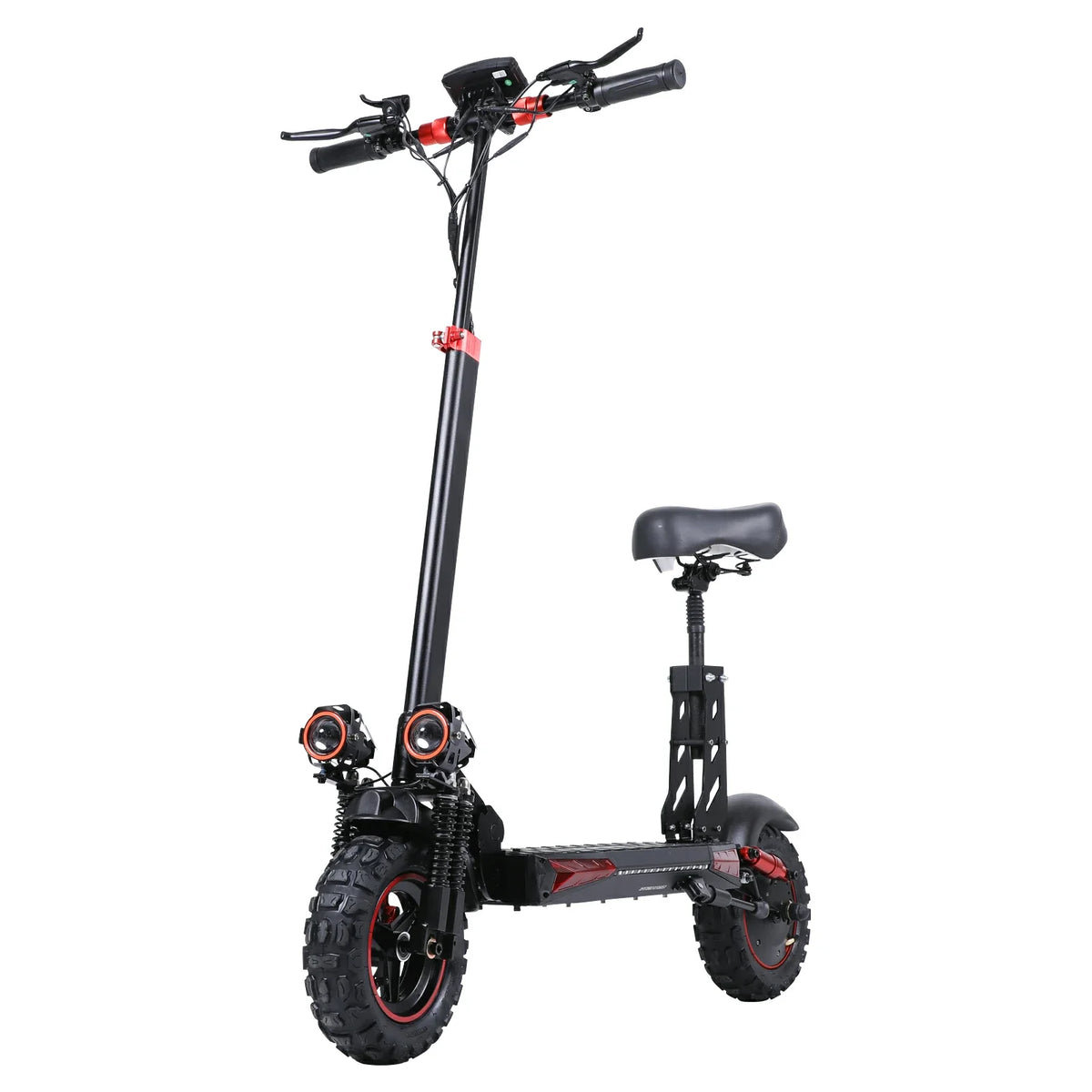Freeboy J11 Plus seated scooter front view