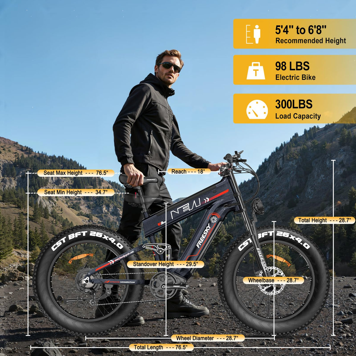 FREESKY Alaska Electric e-bike image 25