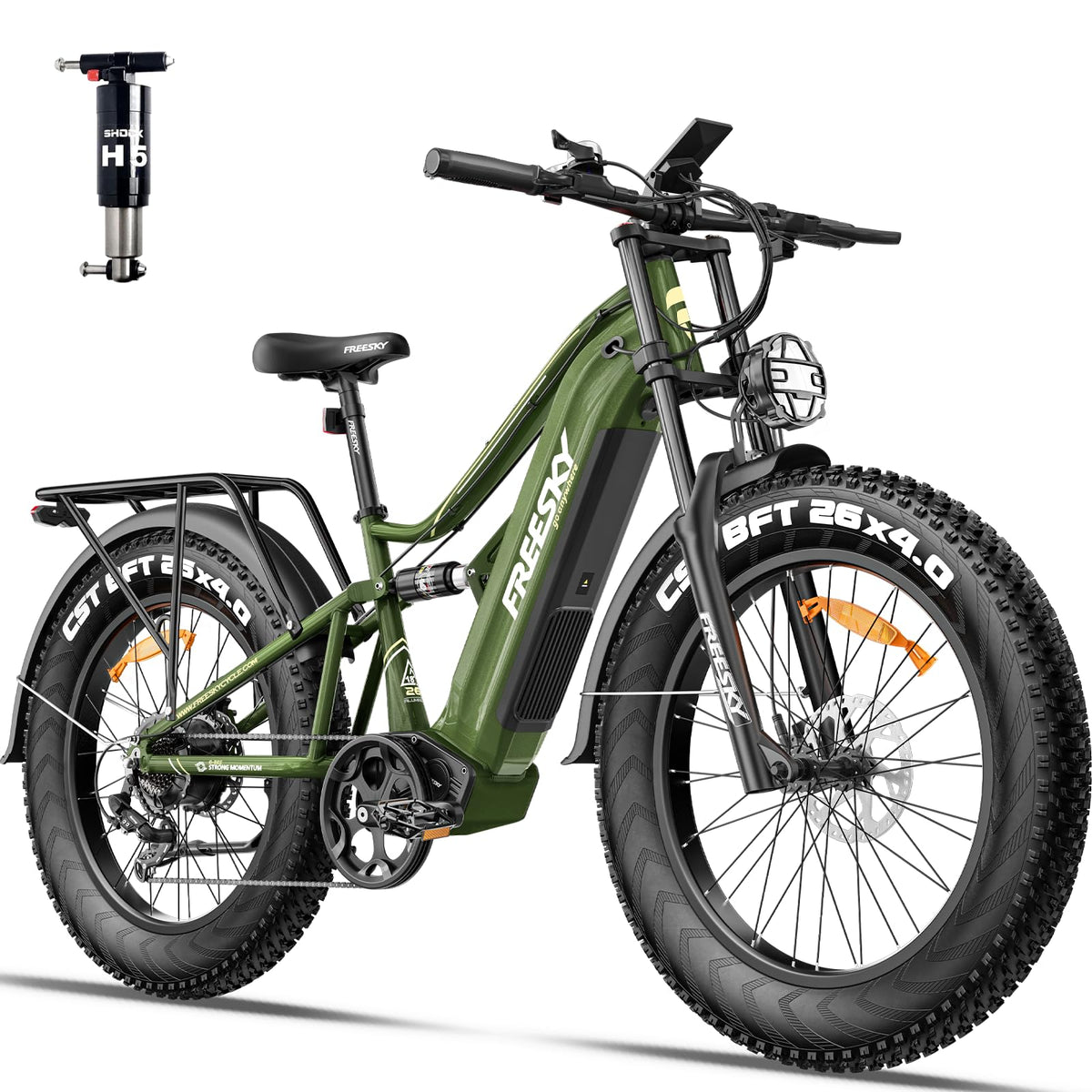 FREESKY Swift Horse Pro e-bike photo 4