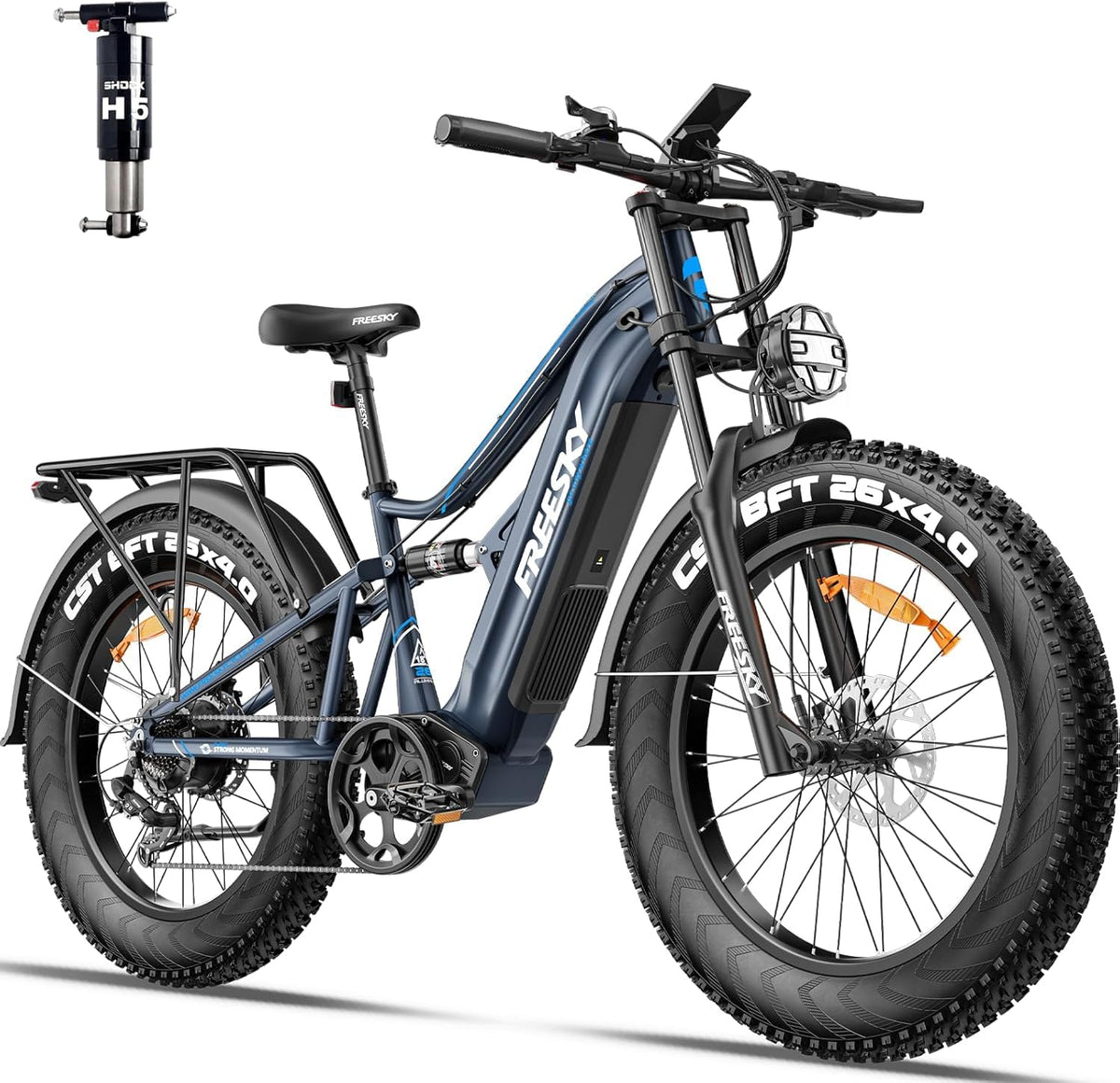 FREESKY Swift Horse Pro fat tire e-bike for Canadian riders