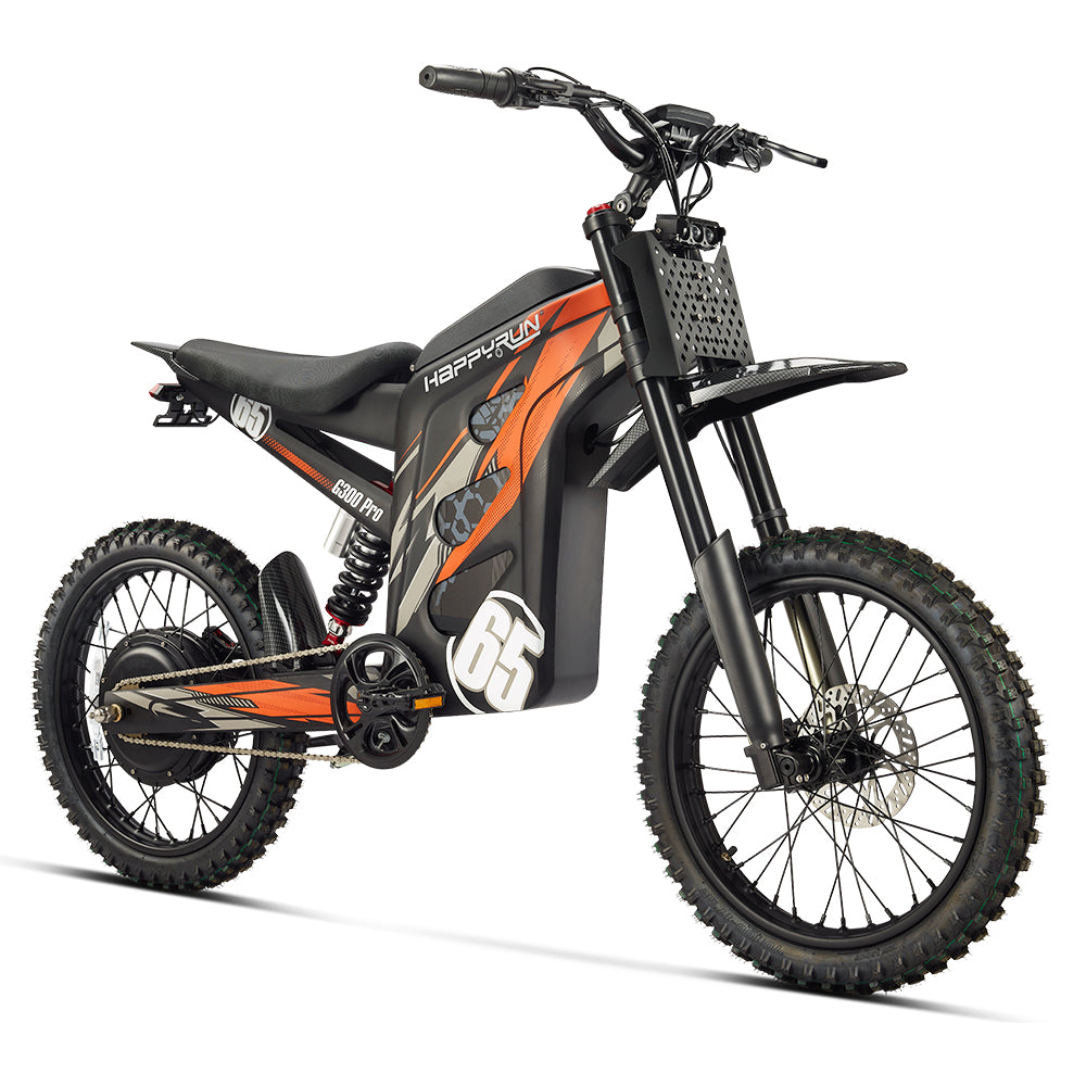 HappyRun G300 Pro Electric Dirt Bike [2025 NEW] - Street Rides