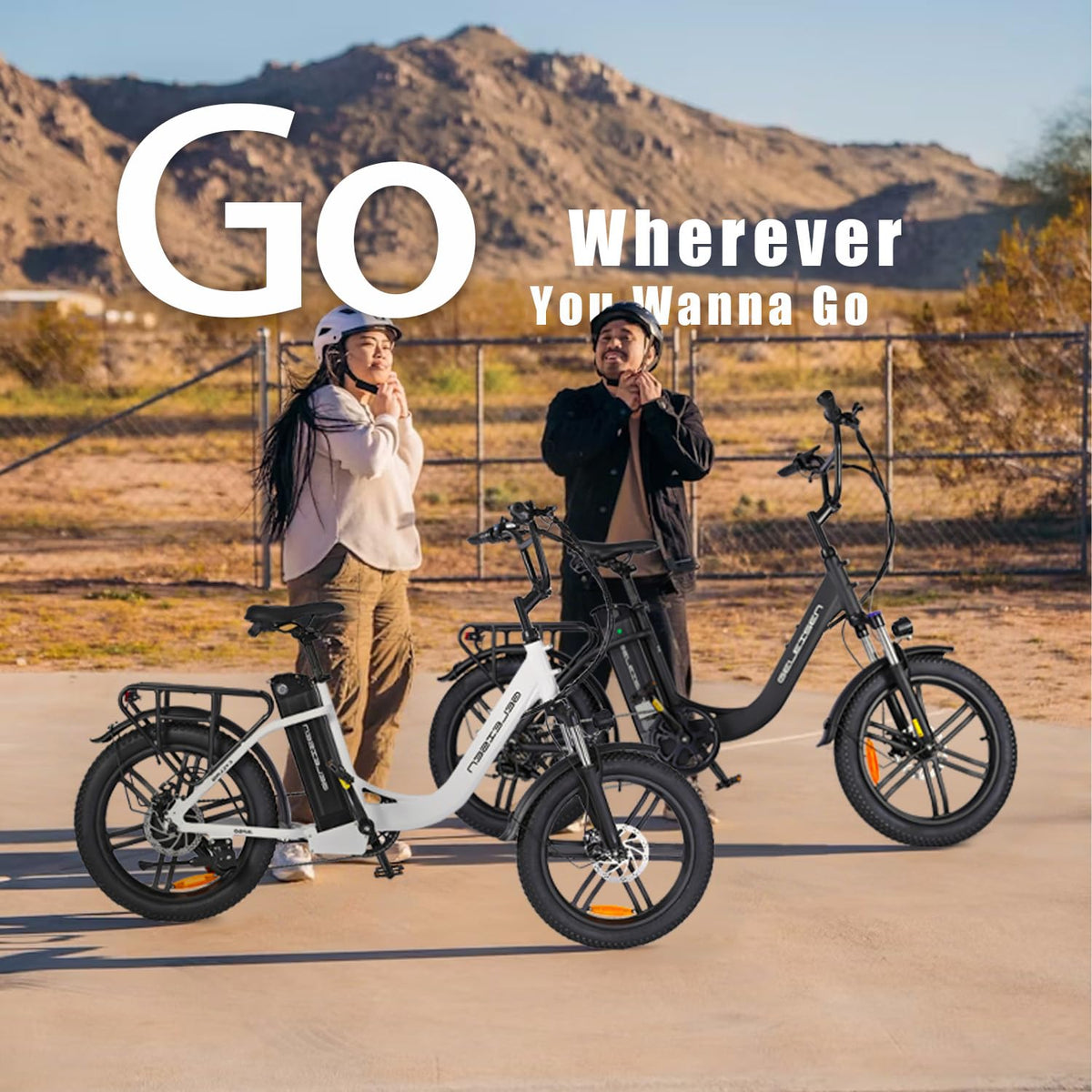 GELEISEN RP50 1000W Fat Tire E-Bike Canada