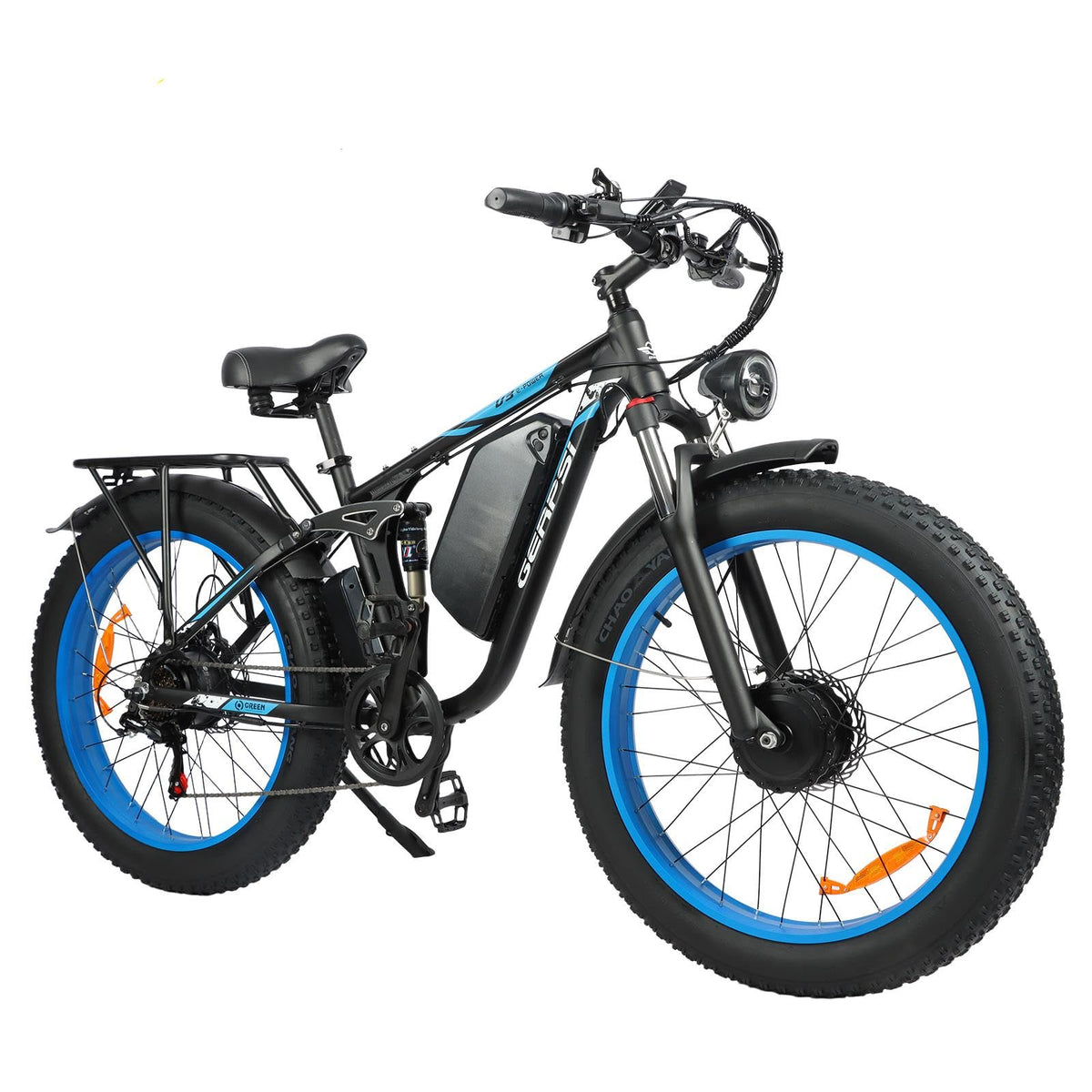 GERPSI Peak 5000W battery and frame detail