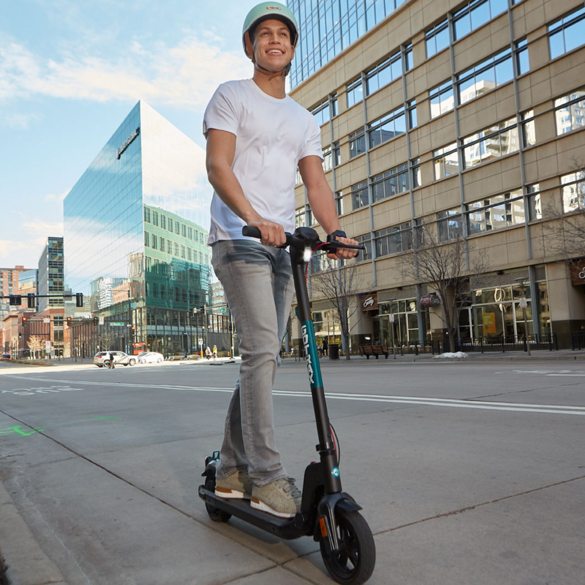 GOTRAX APEX electric scooter angle view