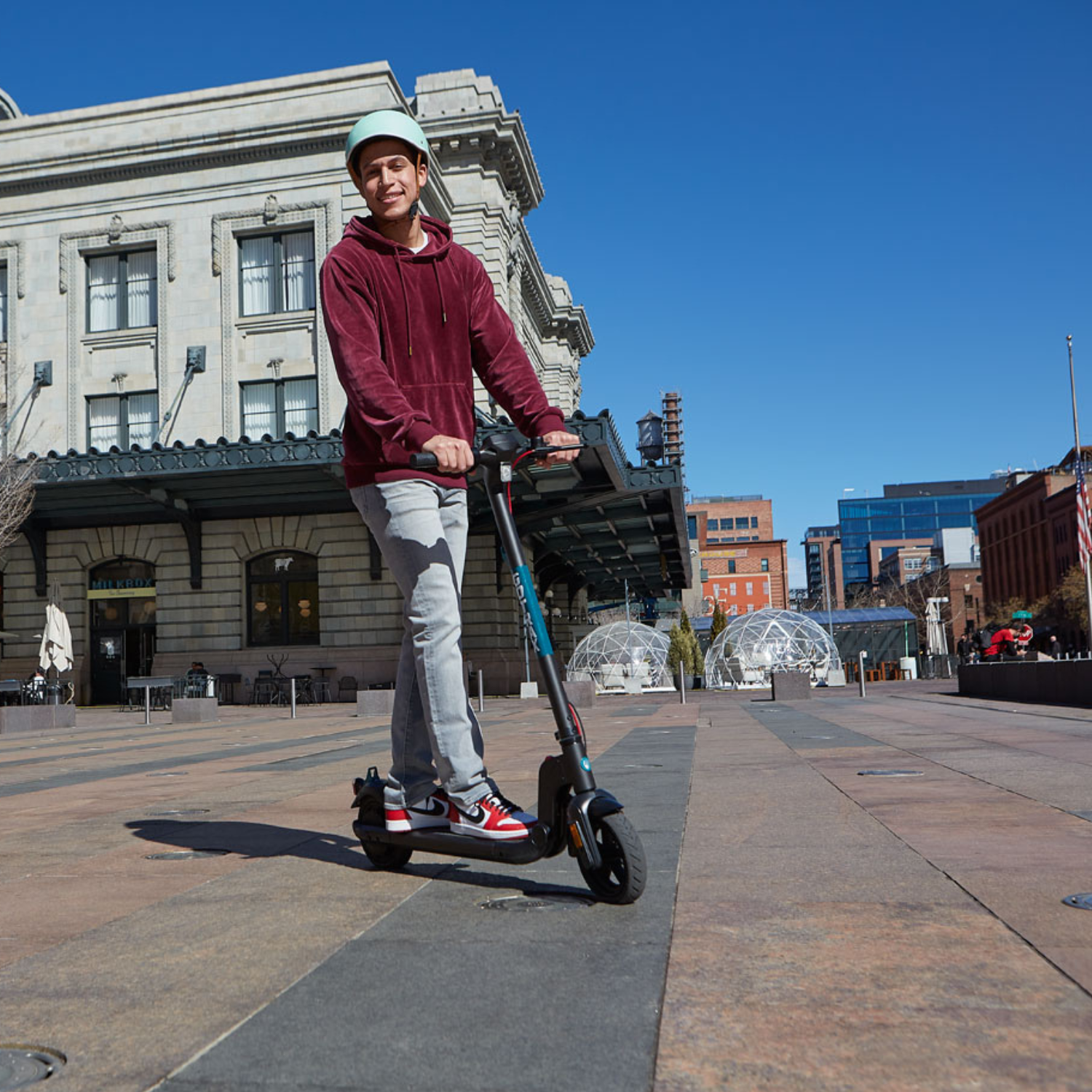 GOTRAX APEX electric scooter studio view