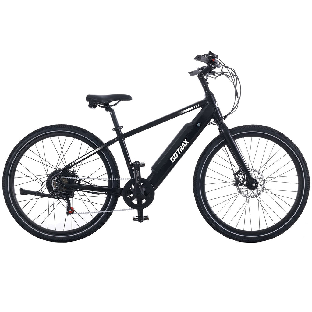 GOTRAX CTI electric bike black side view