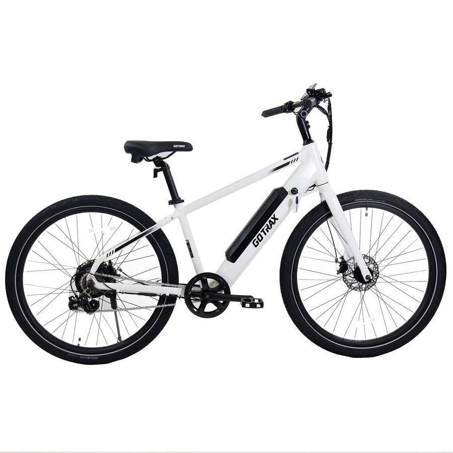 GOTRAX CTI electric bike rider lifestyle photo