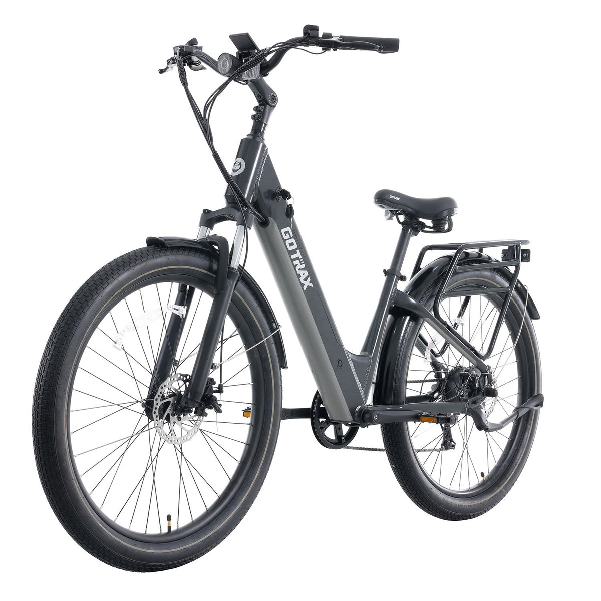 GOTRAX CTI2 electric bike front suspension detail