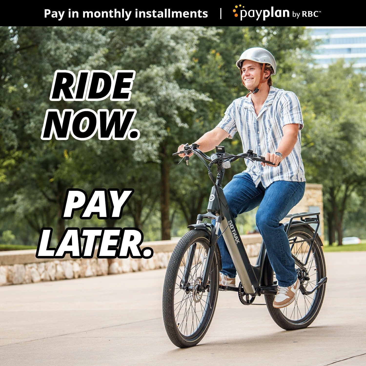GOTRAX CTI2 commuter e-bike angle view