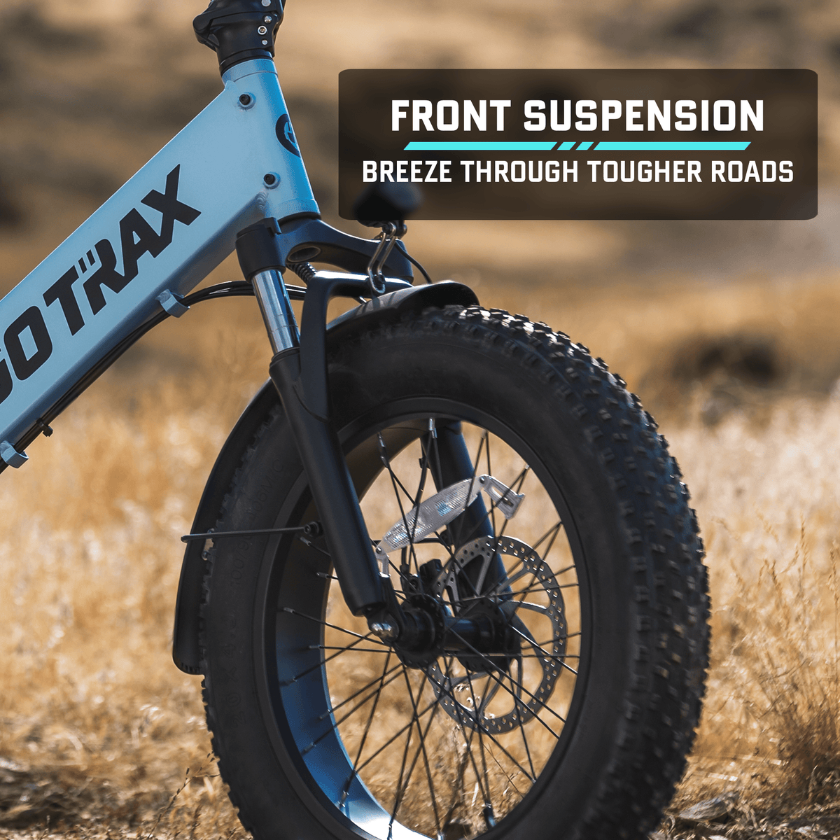 GOTRAX F3V2 electric bike 500W motor graphic