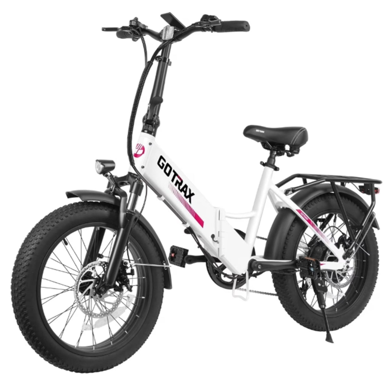 GOTRAX F3V2 fat tire folding e-bike side view