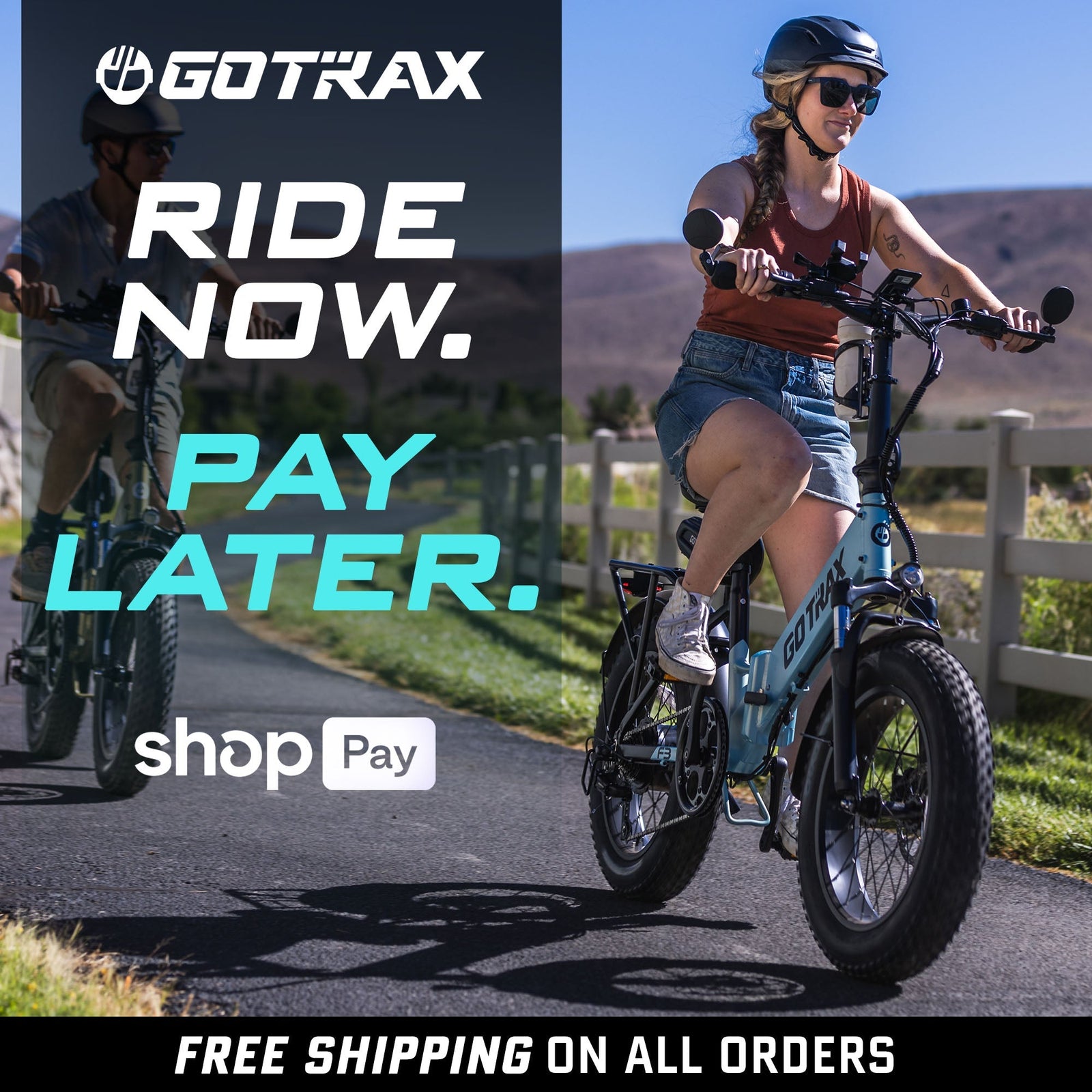 GOTRAX F3V2 folding frame feature graphic